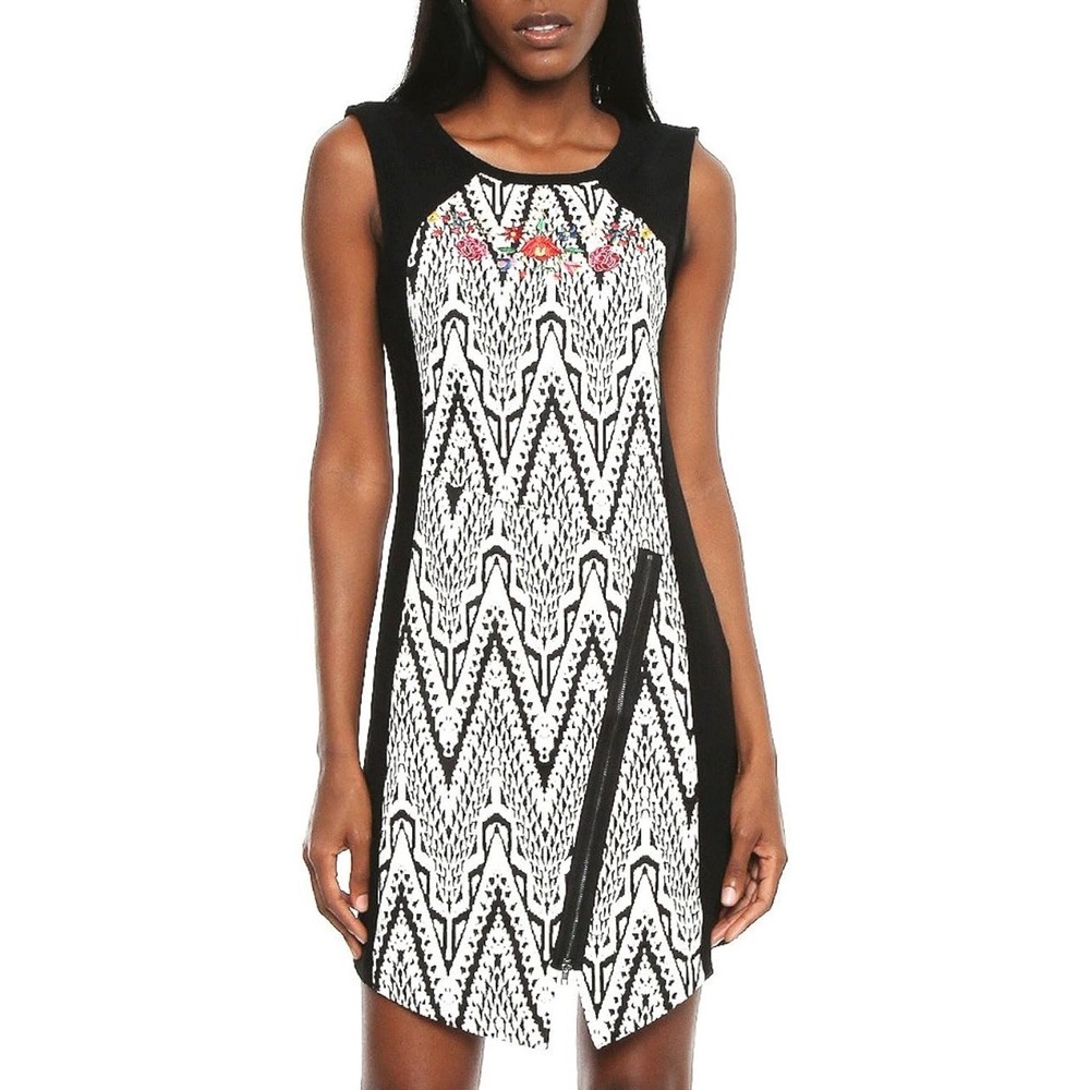 Desigual Women's Oregon Woven Sleeveless Dress Size 44 US 14